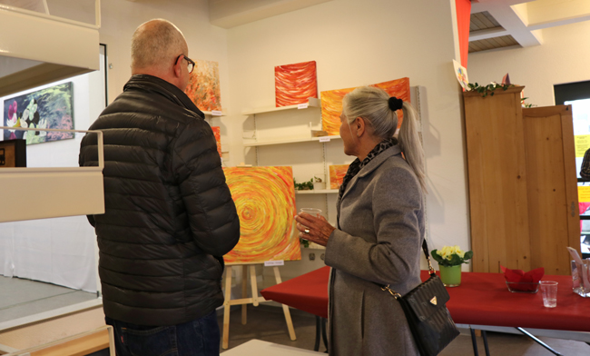 Ausstellung Bibliothek Bilten