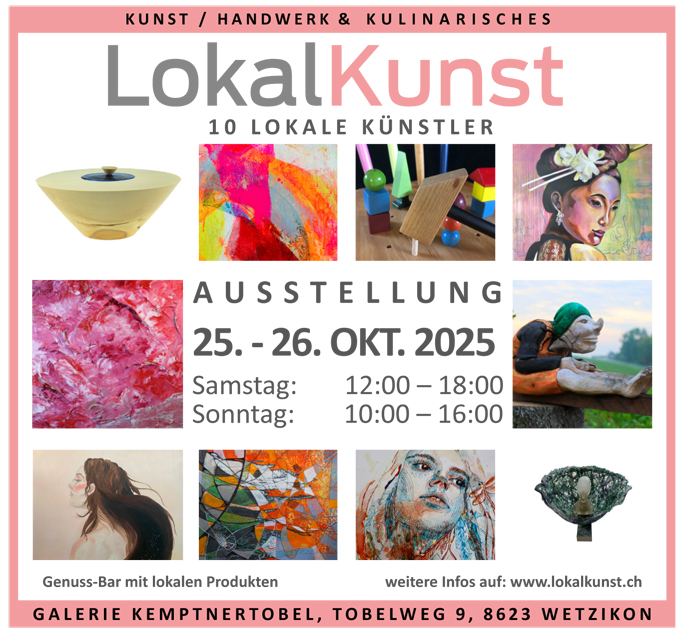 Ausstellung LokalKunst Wetzikon