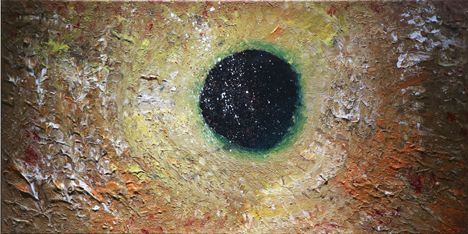 Auge des Vulkans